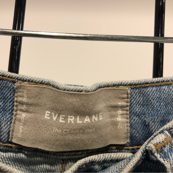 EVERLANE THE CHEEKY JEAN light wash size 26 regular 😍 - Picture 7 of 14